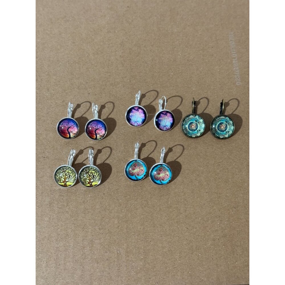 Beonon 5pcs Assorted Pierced Earrings Set – DIY Jewelry Set